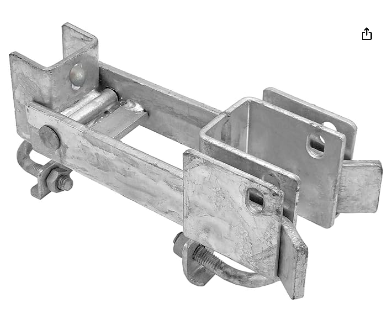 双臂双开门闩（银色）