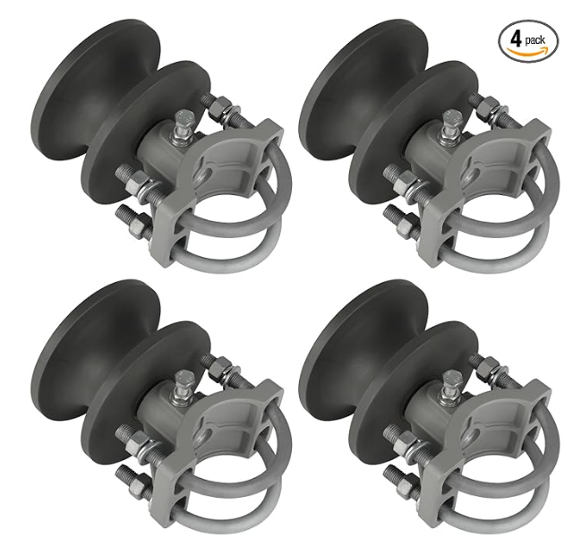 尼龙轮弧框无盖4个装