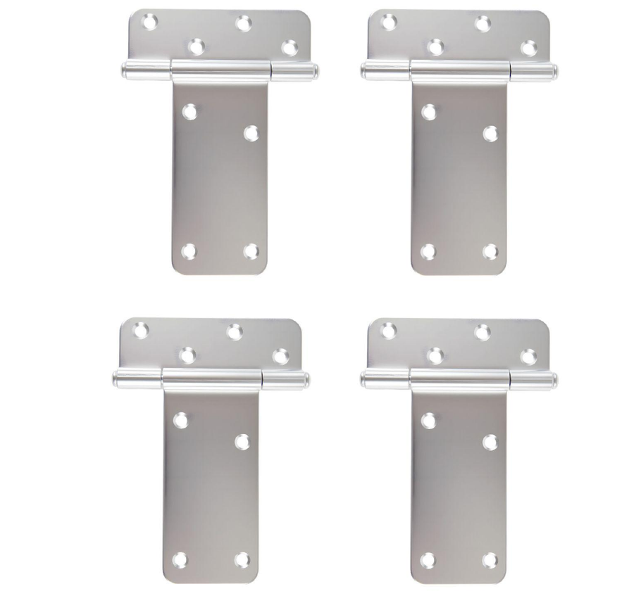 6寸银色T型合页2套